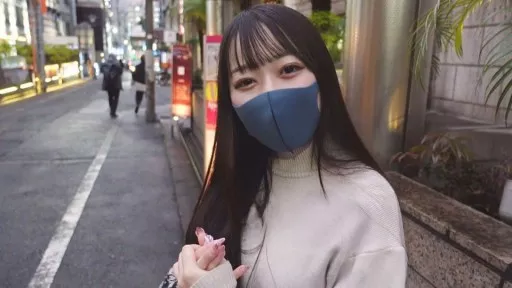 I've been waiting for black hair like this! One-of-a-kind face and fair-skinned F cup!