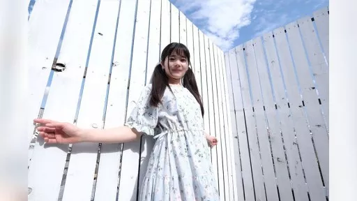 A young-looking, gentle-looking woman, Gen-Yakuho-san, has a dirty outdoor sex session, and...! She cums repeatedly, making lots of noises