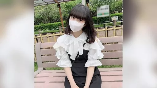 A curious sports girl with a childish face who is too weak to resist pressure is taken into a bamboo forest and creampied in her immature body!