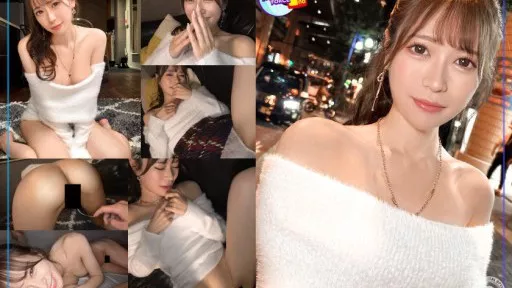 A glimpse of her slender body from the off-shoulder dress... The best parts of being cute and beautiful! Natural and beautiful slender beauty